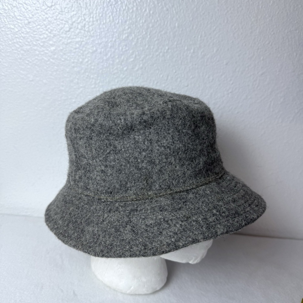 Vintage C.C. Filson Virgin Wool Gray Bucket Hat Mens Medium Fedora Seattle